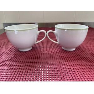 Mugs / cups porcelain Japanese 2 pieces pegasus